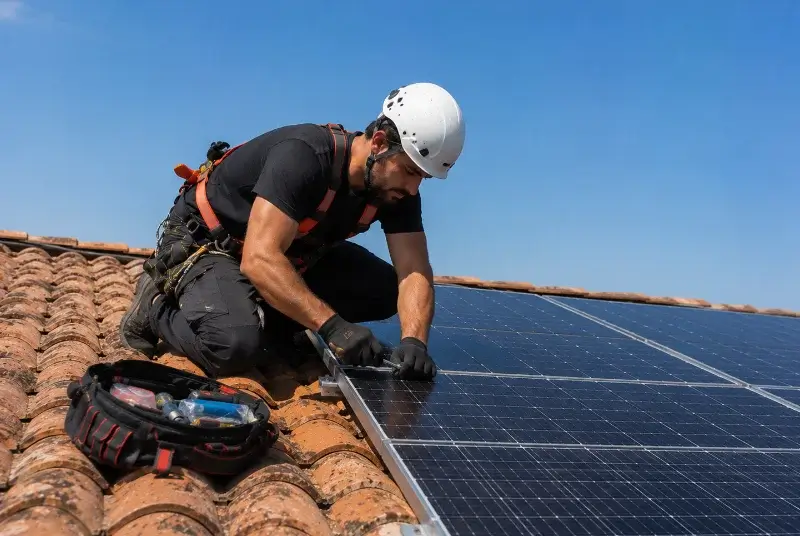 Maintenance et monitoring de panneaux solaires à Saint-Briac-sur-Mer